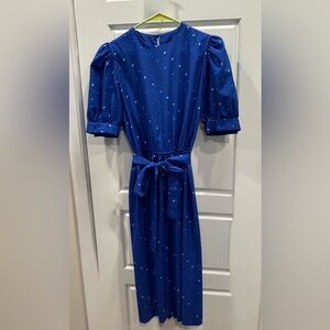 Vintage 1980’s Liz Robert’s blue heart dress